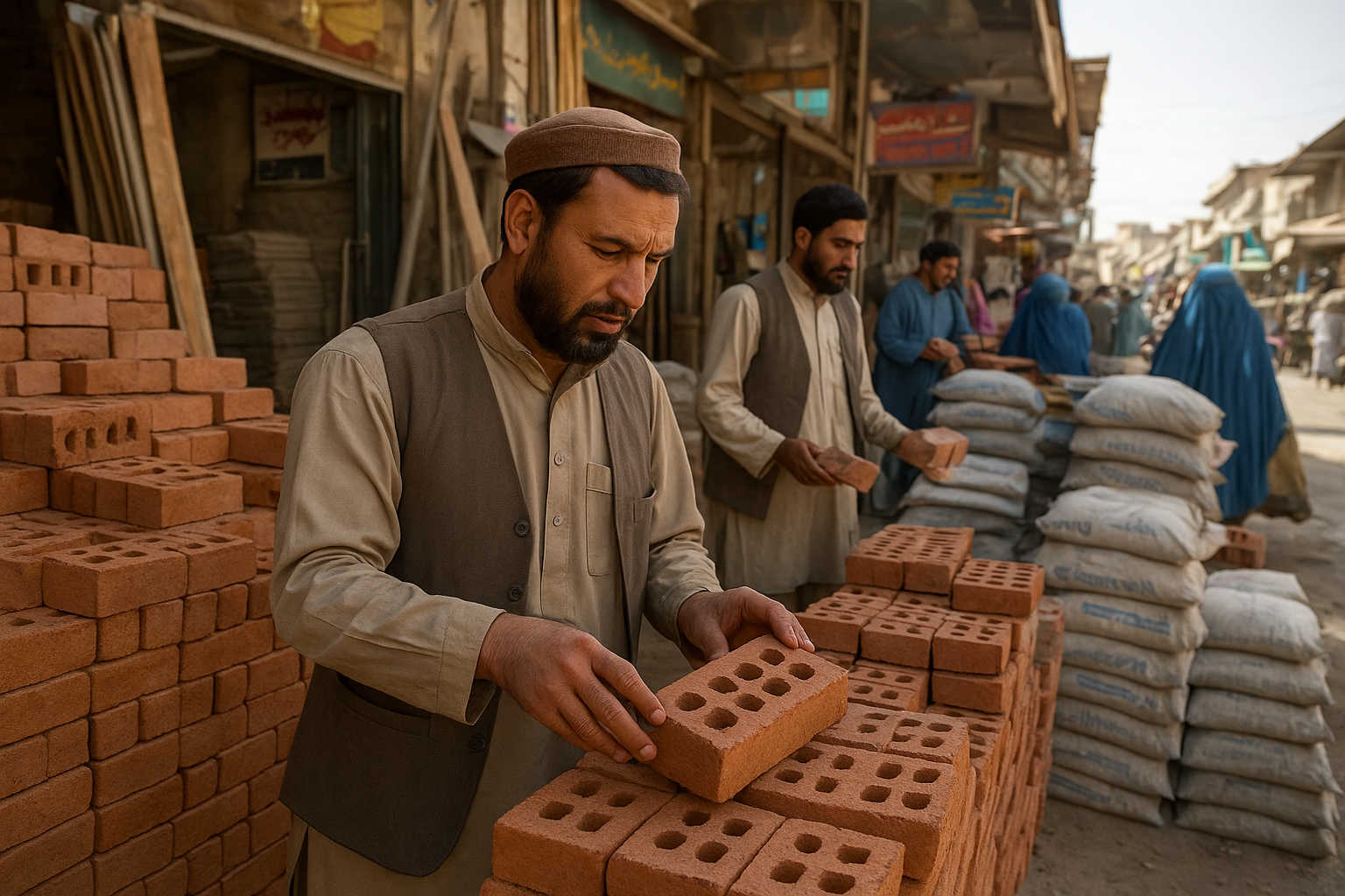 صادرات مصالح ساختمانی ایران به افغانستان